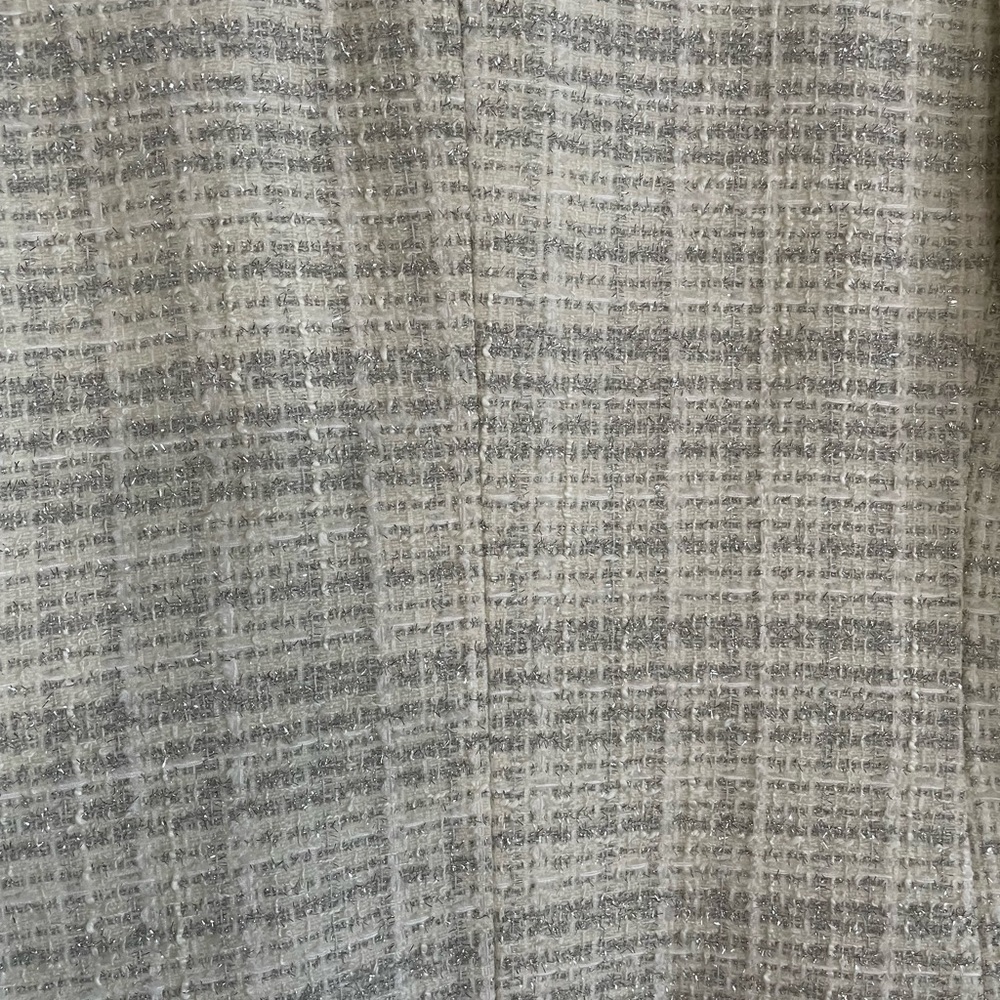 Kate Spade Sparkle Tweed Metallic Coat Size 6 - Picture 9 of 15